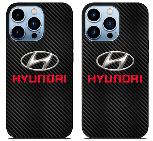 Hyundai Red Carbon iPhone 15 Pro | iPhone 15 Pro Max Case