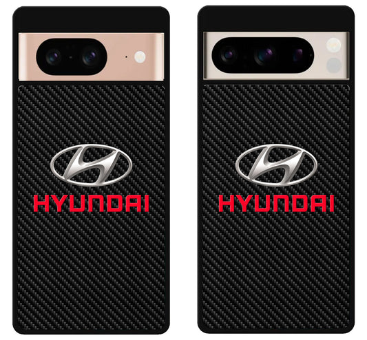 Hyundai Red Carbon Google Pixel 8 | 8 Pro Case