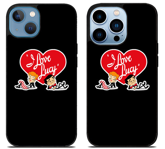 I Love Lucy Black  iPhone 13 | 13 Mini | 13 Pro | 13 Pro Max Case