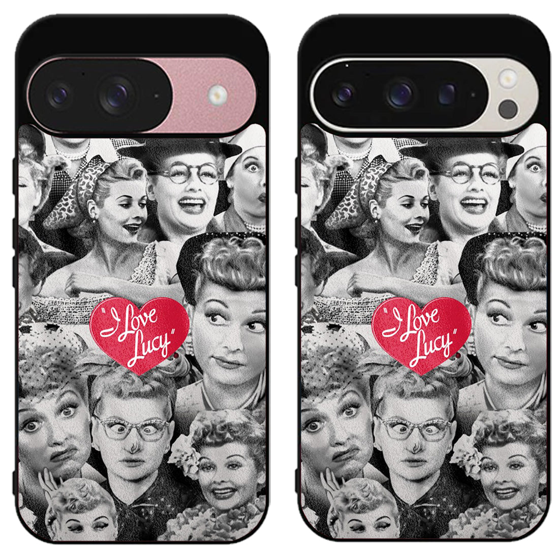 I Love Lucy Collage Google Pixel 9 | 9 Pro | 9 Pro XL Case