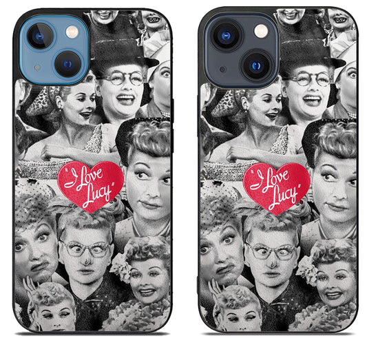I Love Lucy Collage iPhone 15 | iPhone 15 Plus Case