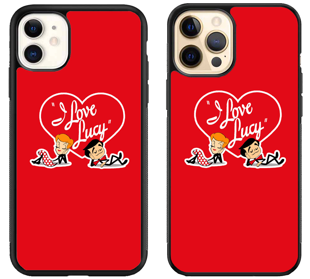 I Love Lucy Red iPhone 12 | 12 Mini | 12 Pro | 12 Pro Max Case