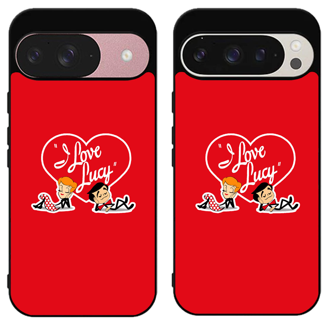 I Love Lucy Red Google Pixel 9 | 9 Pro | 9 Pro XL Case