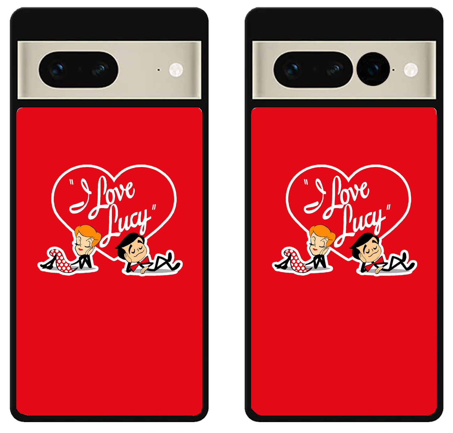 I Love Lucy Red Google Pixel 7 | 7 Pro Case