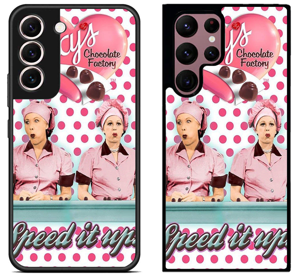 I Love Lucy Wallpaper Samsung Galaxy S22 | S22+ | S22 Ultra Case