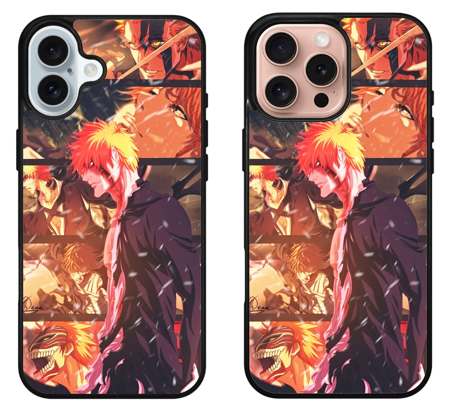 Ichigo Kurosaki Bleach Collage iPhone 16 | 16 Plus | 16 Pro | 16 Pro Max Case