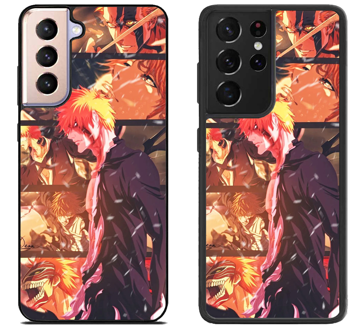 Ichigo Kurosaki Bleach Collage Samsung Galaxy S21 | S21 FE | S21+ | S21 Ultra Case