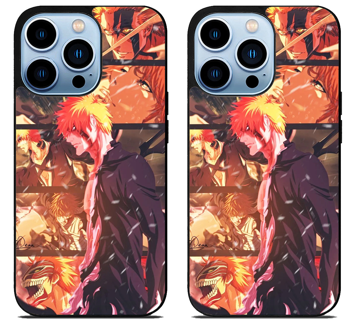 Ichigo Kurosaki Bleach Collage iPhone 15 Pro | iPhone 15 Pro Max Case