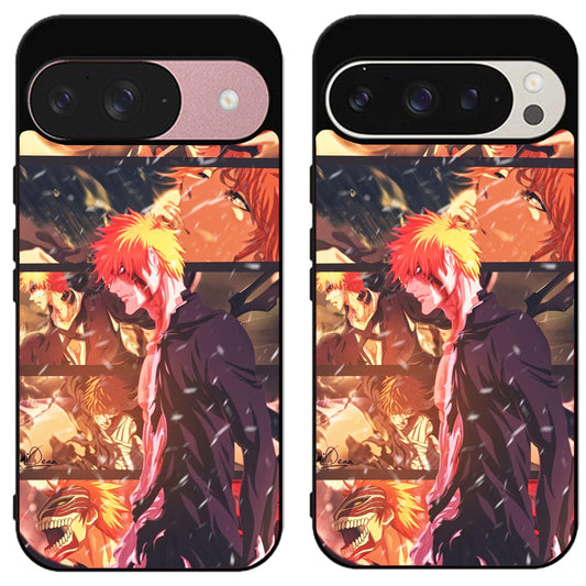 Ichigo Kurosaki Bleach Collage Google Pixel 9 | 9 Pro | 9 Pro XL Case