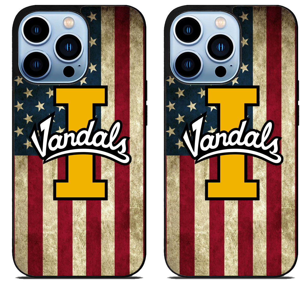 Idaho Vandals Flag iPhone 15 Pro | iPhone 15 Pro Max Case