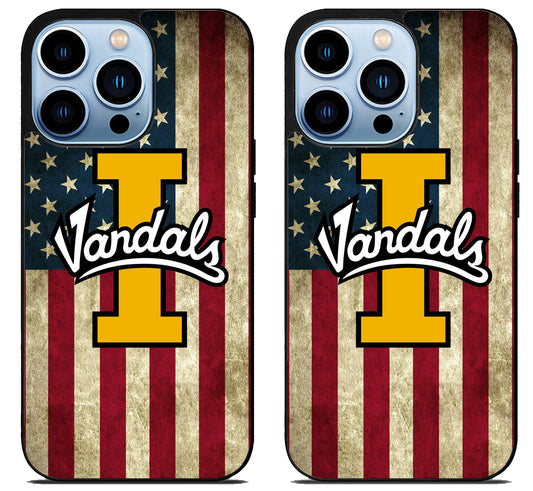 Idaho Vandals Flag iPhone 15 Pro | iPhone 15 Pro Max Case