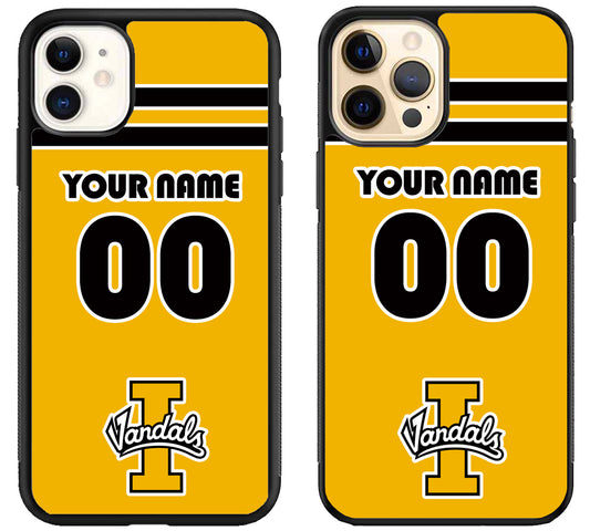 Custom Personalized Idaho Vandals iPhone 12 | 12 Mini | 12 Pro | 12 Pro Max Case