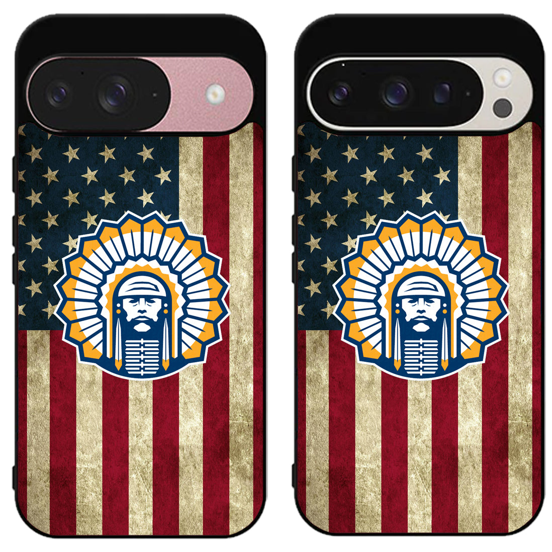 Illinois Fighting Chief Illini Flag Google Pixel 9 | 9 Pro | 9 Pro XL Case