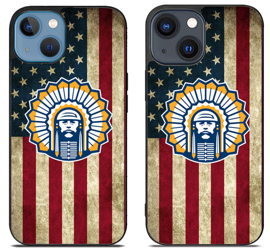 Illinois Fighting Chief Illini Flag iPhone 15 | iPhone 15 Plus Case