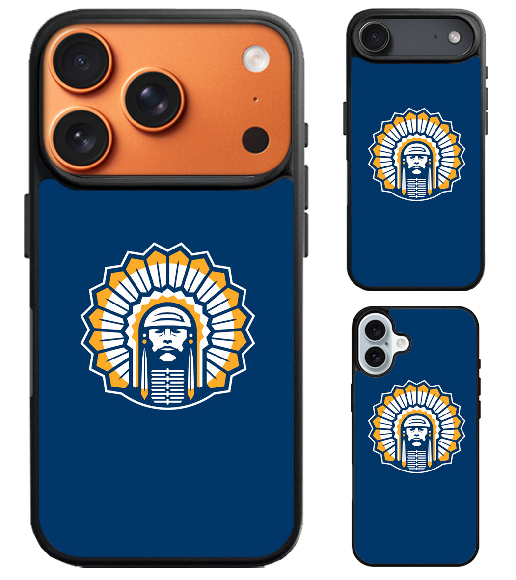 Illinois Fighting Chief Illini Logo Cool iPhone Air | iPhone 17 | 17 Pro | 17 Pro Max Case
