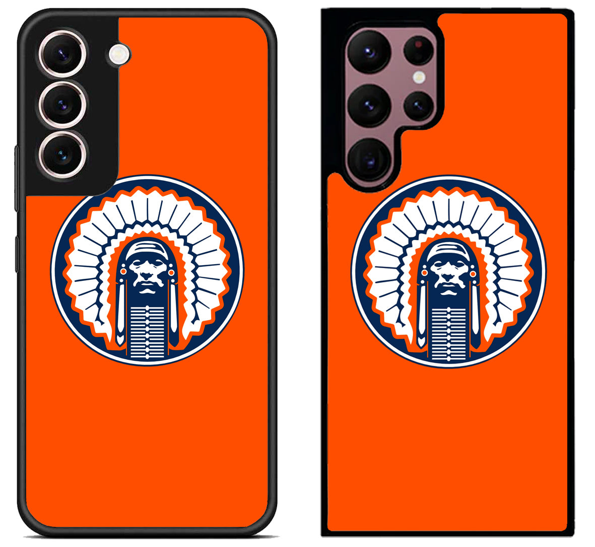 Illinois Fighting Chief Illini Logo Samsung Galaxy S22 | S22+ | S22 Ultra Case