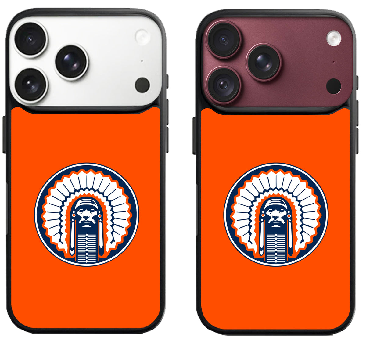 Illinois Fighting Chief Illini Logo iPhone 18 Pro | 18 Pro Max Case
