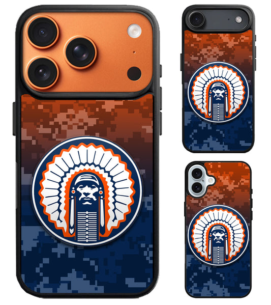 Illinois Fighting Chief Illini iPhone Air | iPhone 17 | 17 Pro | 17 Pro Max Case