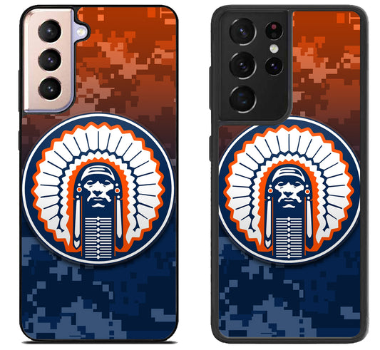 Illinois Fighting Chief Illini Samsung Galaxy S21 | S21 FE | S21+ | S21 Ultra Case