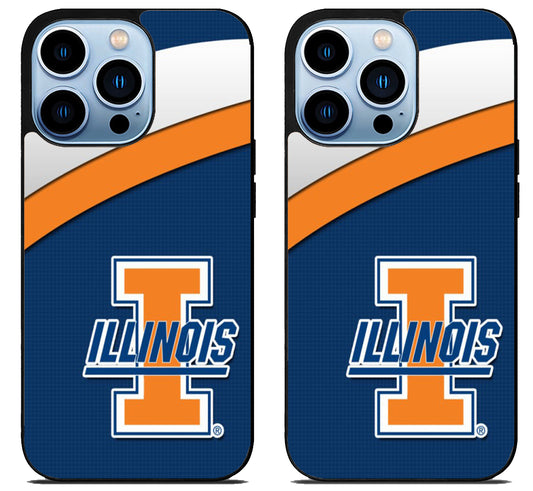 Illinois Fighting Illini iPhone 15 Pro | iPhone 15 Pro Max Case