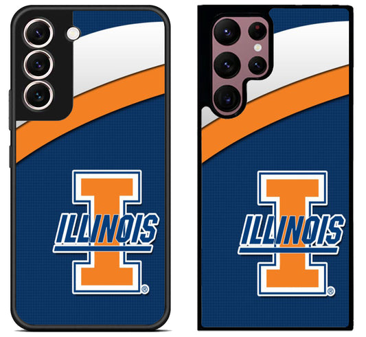 Illinois Fighting Illini Samsung Galaxy S22 | S22+ | S22 Ultra Case