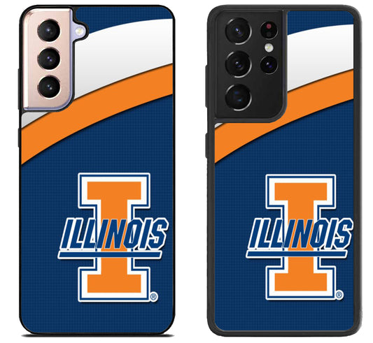 Illinois Fighting Illini Samsung Galaxy S21 | S21 FE | S21+ | S21 Ultra Case