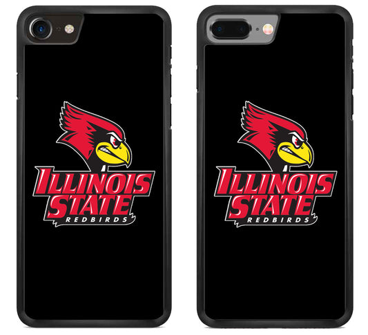 Illinois State Redbirds Black iPhone 8 | 8 Plus Case