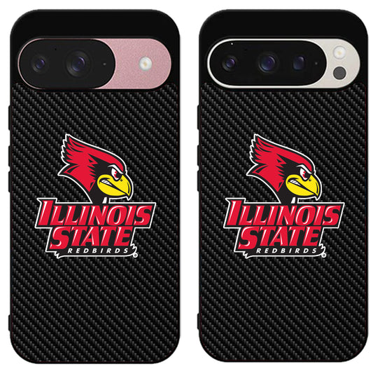 Illinois State Redbirds Carbon Google Pixel 9 | 9 Pro | 9 Pro XL Case