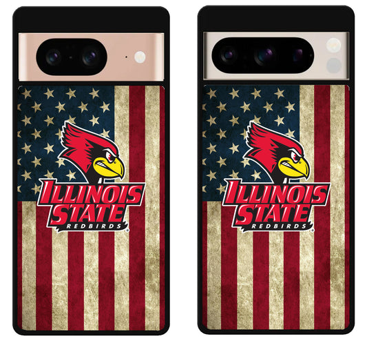 Illinois State Redbirds Flag Google Pixel 8 | 8 Pro Case