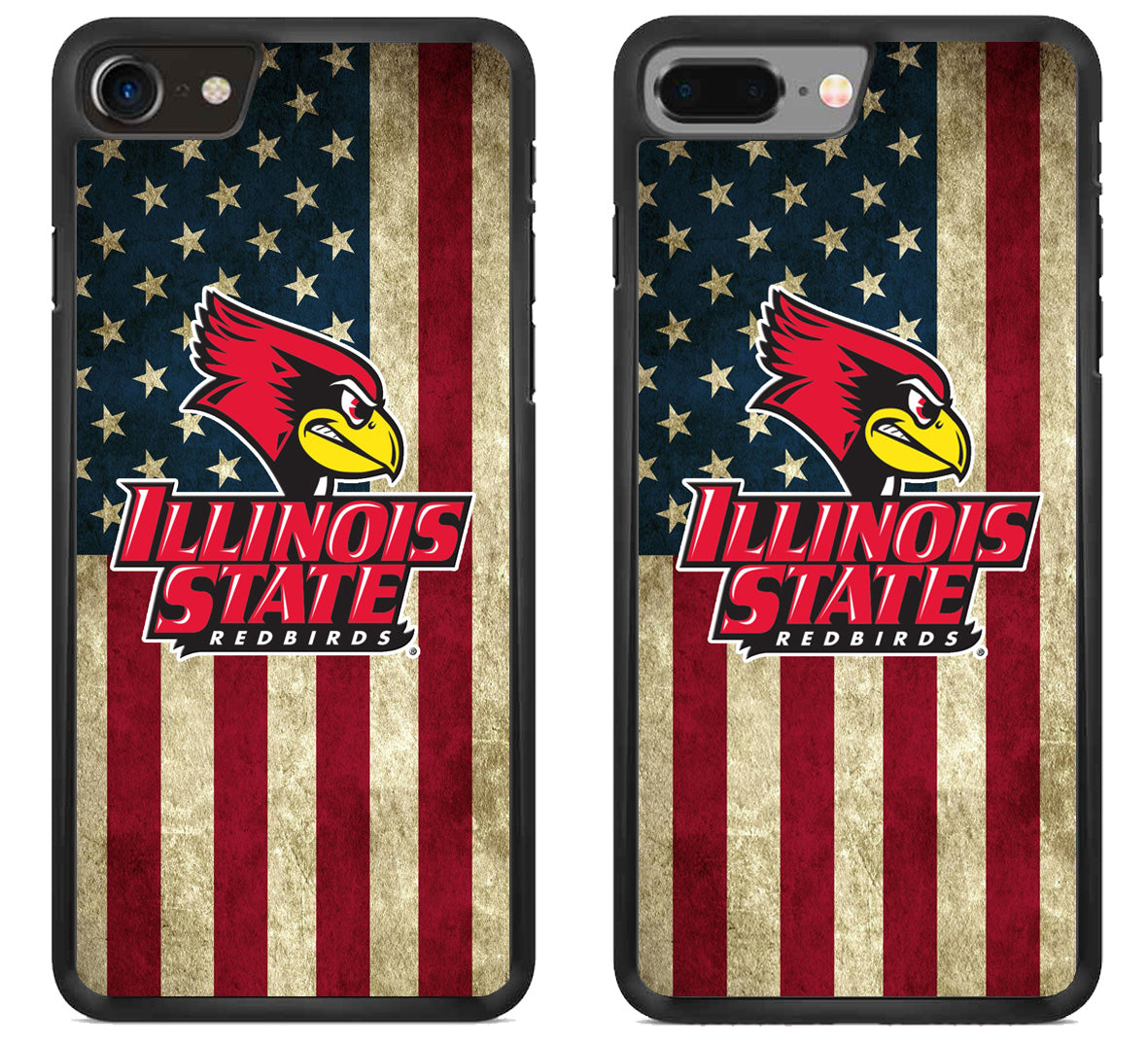 Illinois State Redbirds Flag iPhone 8 | 8 Plus Case