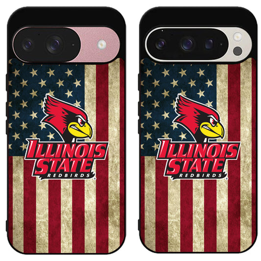 Illinois State Redbirds Flag Google Pixel 9 | 9 Pro | 9 Pro XL Case