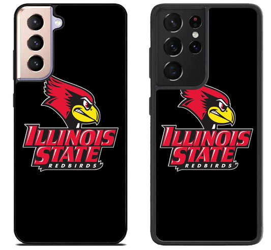 Illinois State Redbirds Logo Samsung Galaxy S21 | S21 FE | S21+ | S21 Ultra Case