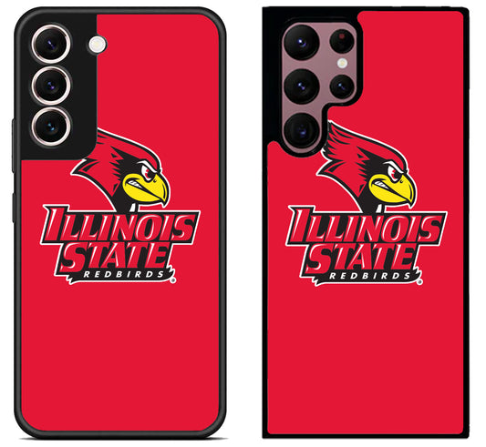 Illinois State Redbirds Logo Samsung Galaxy S22 | S22+ | S22 Ultra Case