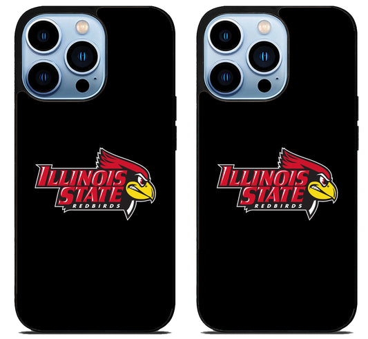 Illinois State Redbirds Wallpaper iPhone 15 Pro | iPhone 15 Pro Max Case