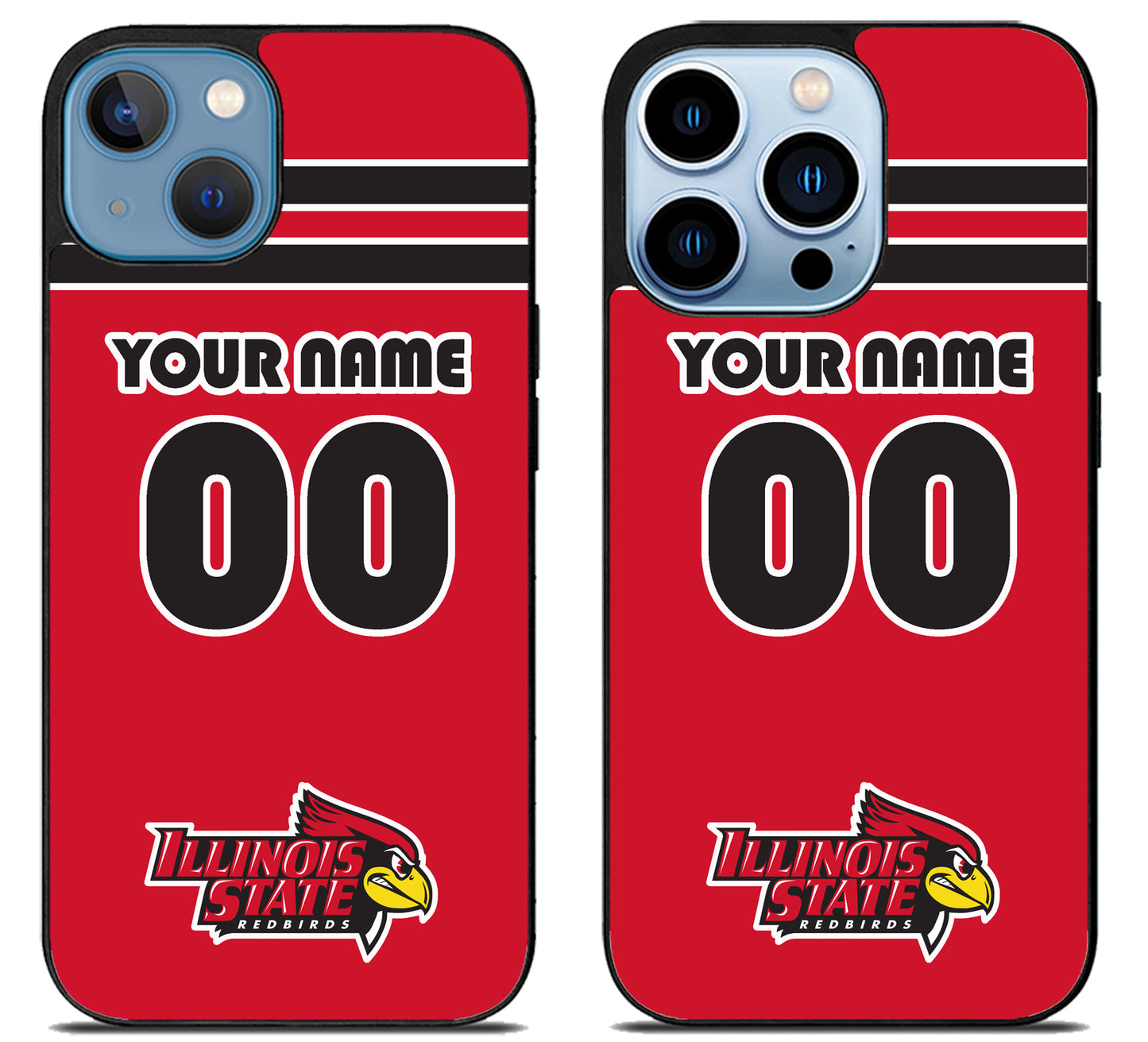 Custom Personalized IIllinois State Redbirds iPhone 13 | 13 Mini | 13 Pro | 13 Pro Max Case