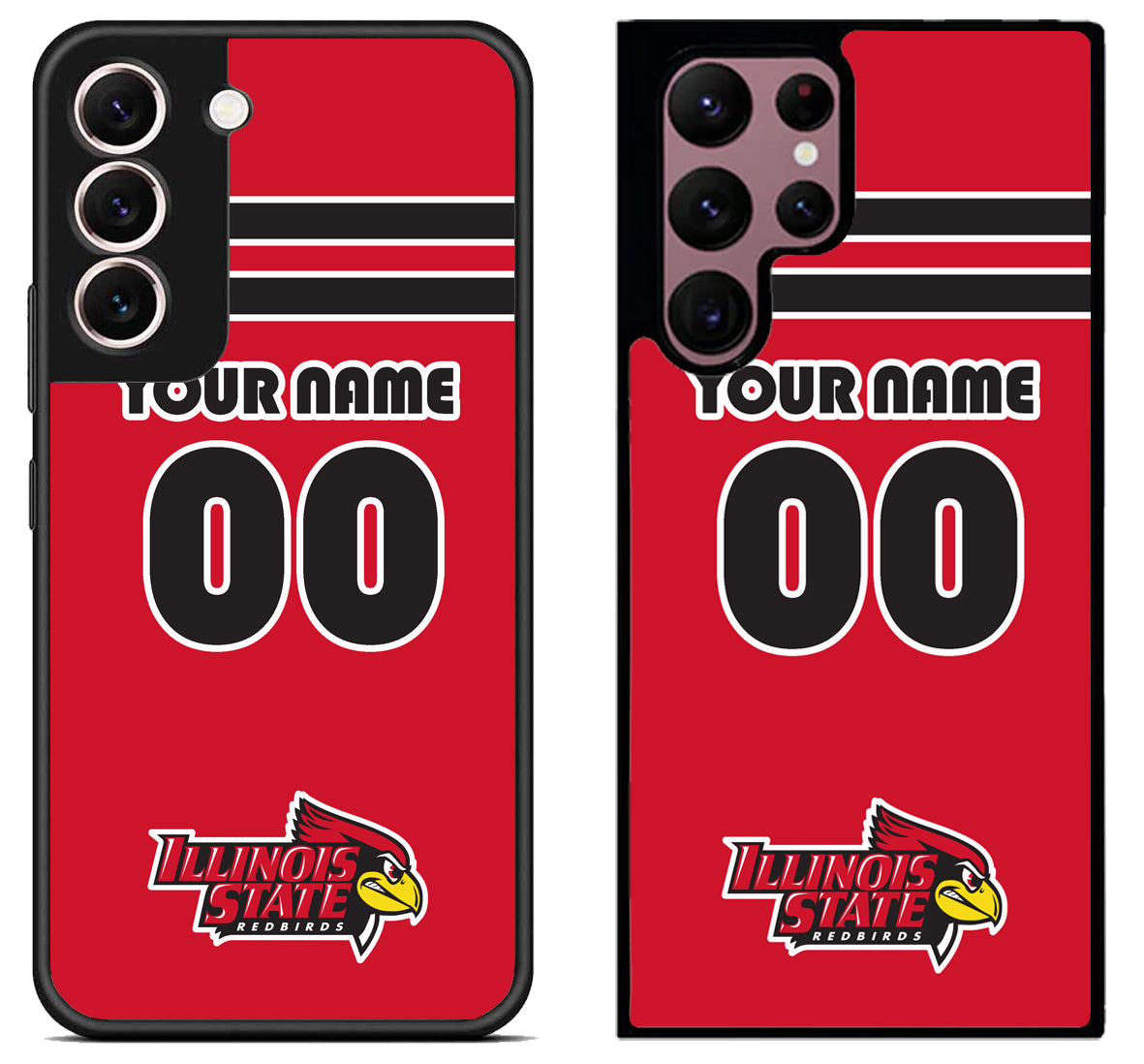 Custom Personalized Illinois State Redbirds Samsung Galaxy S22 | S22+ | S22 Ultra Case