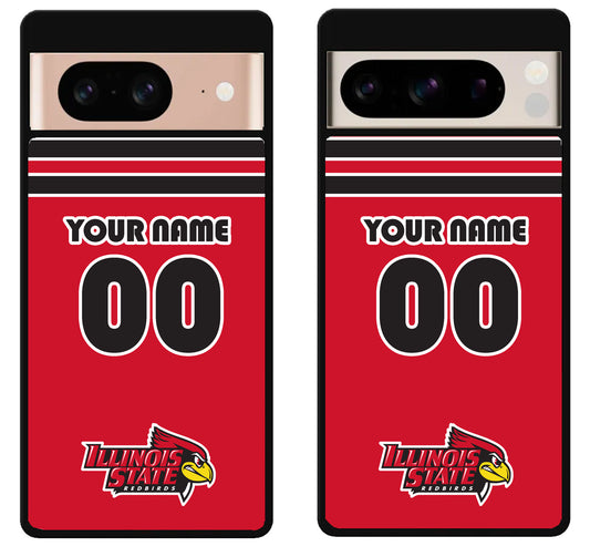 Custom Personalized Illinois State Redbirds Google Pixel 8 | 8 Pro Case