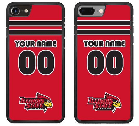 Custom Personalized Illinois State Redbirds iPhone 8 | 8 Plus Case