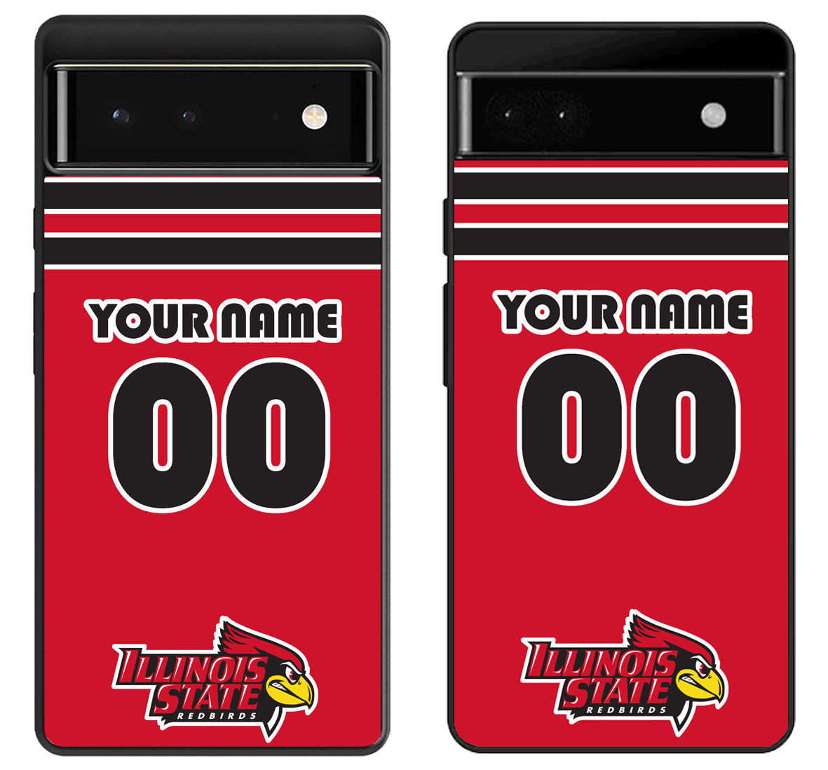 Custom Personalized Illinois State Redbirds Google Pixel 6 | 6A | 6 Pro Case