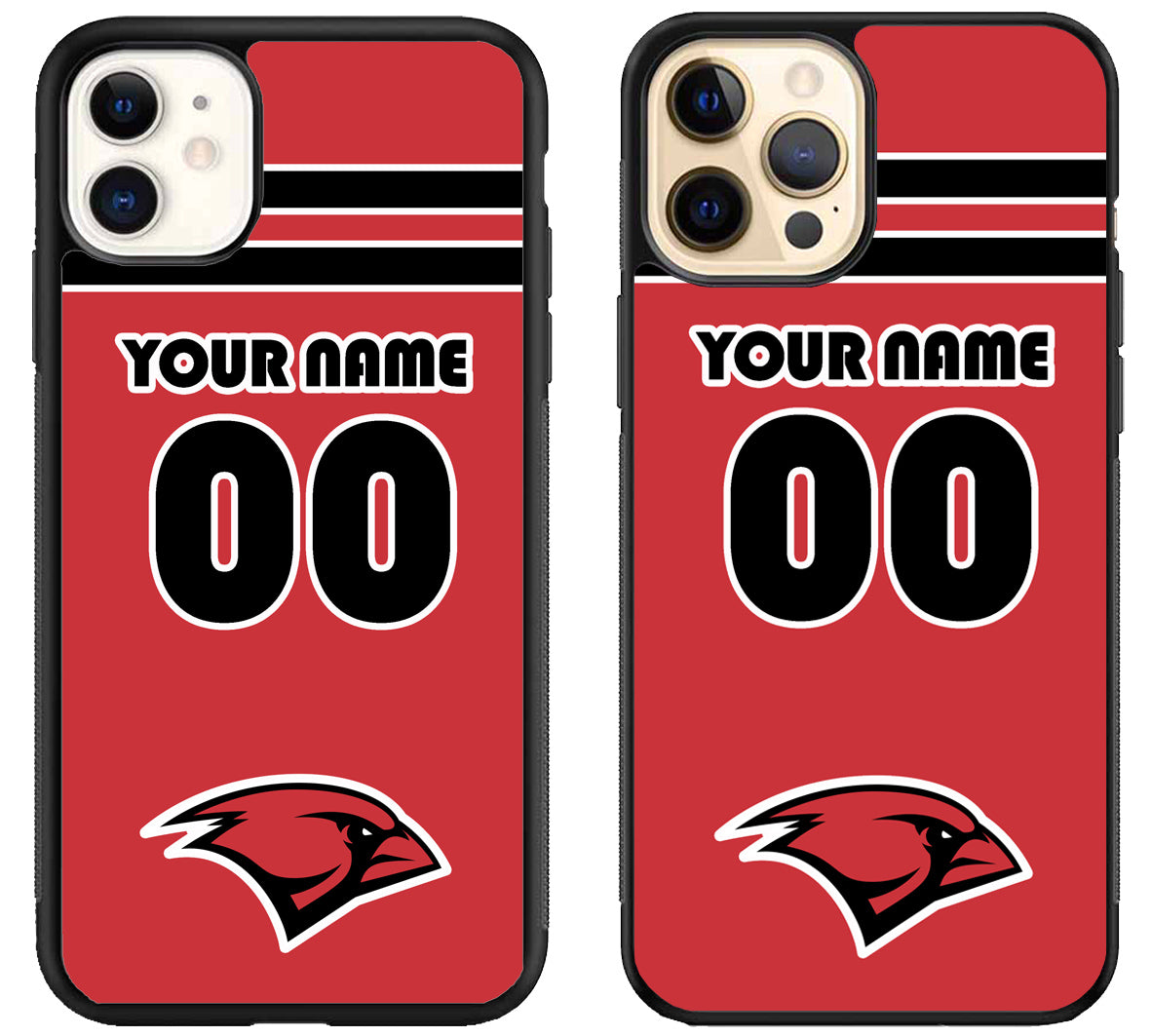 Custom Personalized Incarnate Word Cardinals iPhone 12 | 12 Mini | 12 Pro | 12 Pro Max Case