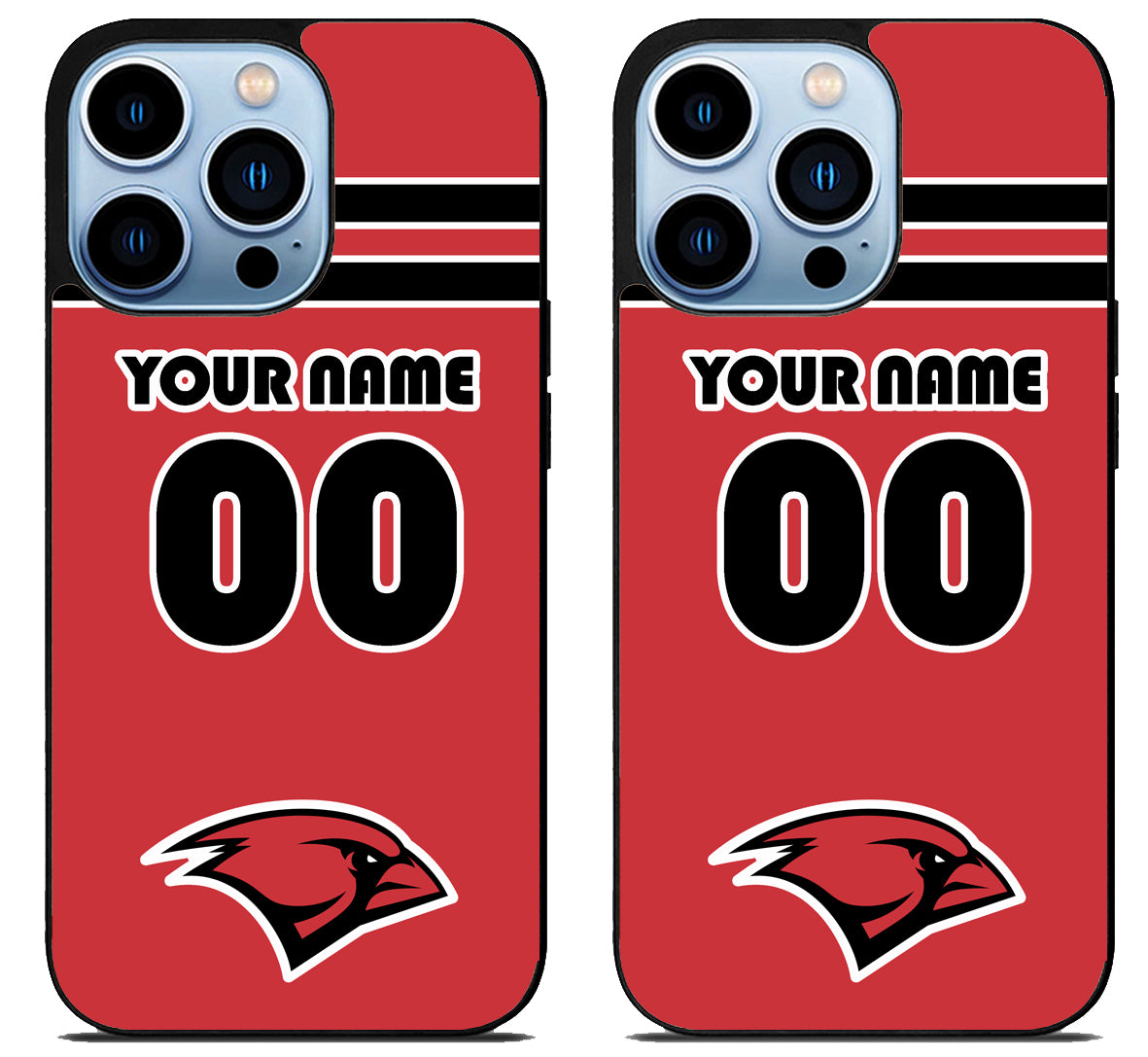 Custom Personalized Incarnate Word Cardinals iPhone 15 Pro | iPhone 15 Pro Max Case