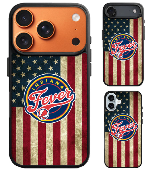 Indiana Fever Flag iPhone Air | iPhone 17 | 17 Pro | 17 Pro Max Case