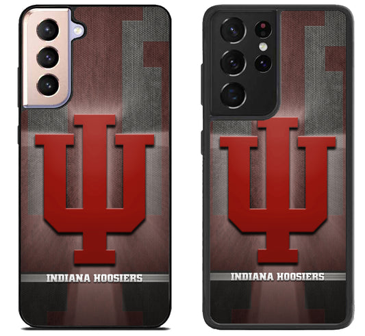 Indiana Hoosiers Background Samsung Galaxy S21 | S21 FE | S21+ | S21 Ultra Case