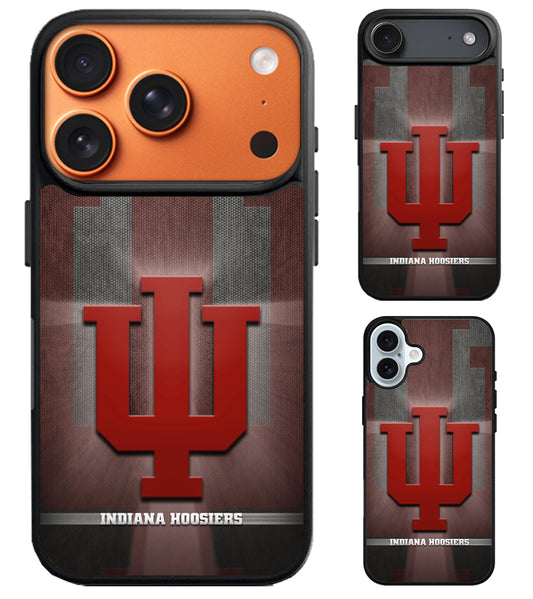 Indiana Hoosiers Background iPhone Air | iPhone 17 | 17 Pro | 17 Pro Max Case