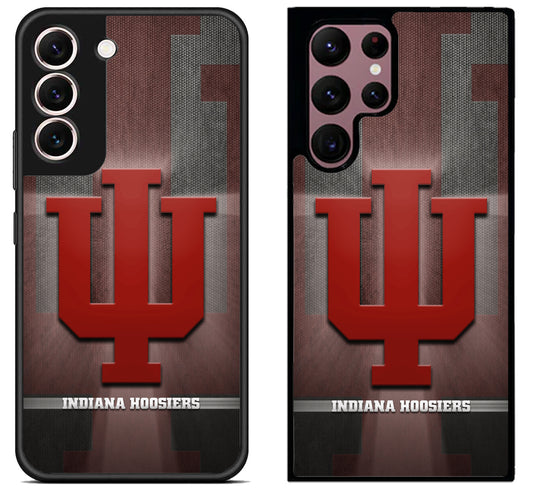 Indiana Hoosiers Background Samsung Galaxy S22 | S22+ | S22 Ultra Case