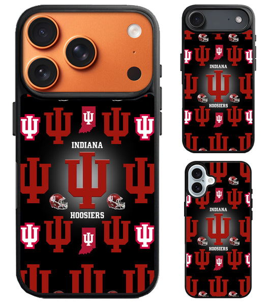 Indiana Hoosiers Collage iPhone Air | iPhone 17 | 17 Pro | 17 Pro Max Case