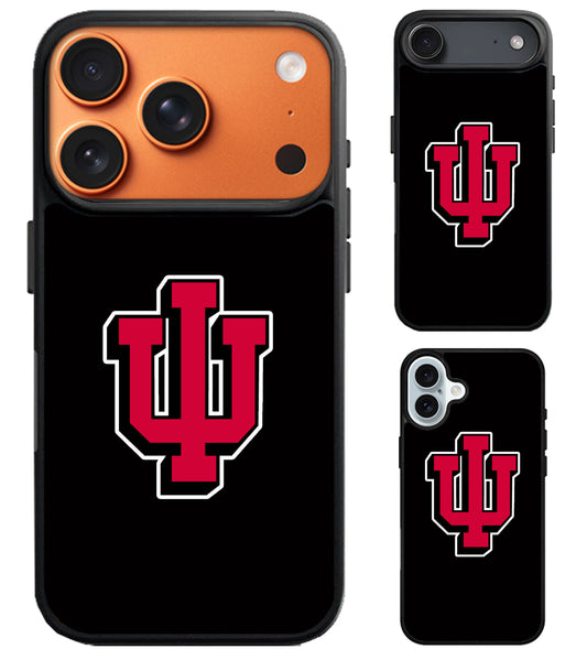 Indiana Hoosiers University Black iPhone Air | iPhone 17 | 17 Pro | 17 Pro Max Case