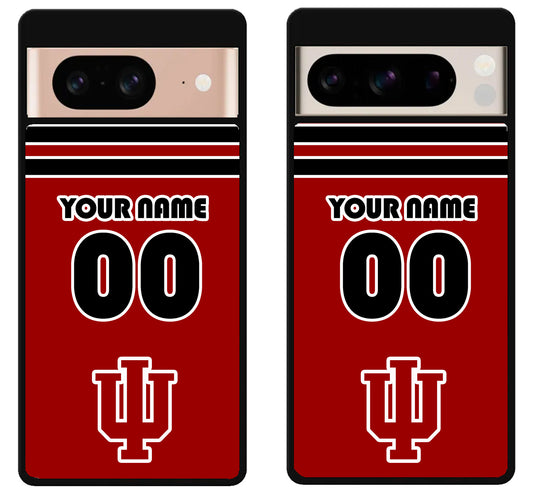Custom Personalized Indiana Hoosiers Google Pixel 8 | 8 Pro Case