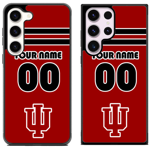 Custom Personalized Indiana Hoosiers Samsung Galaxy S23 | S23+ | S23 Ultra Case