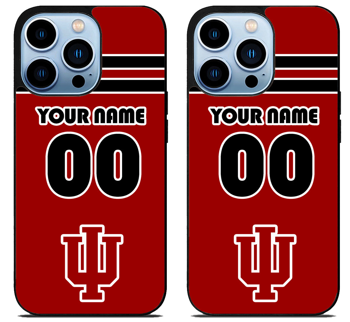 Custom Personalized Indiana Hoosiers iPhone 15 Pro | iPhone 15 Pro Max Case